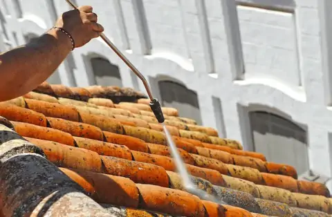 Nettoyage de toitures - Les Écrennes
